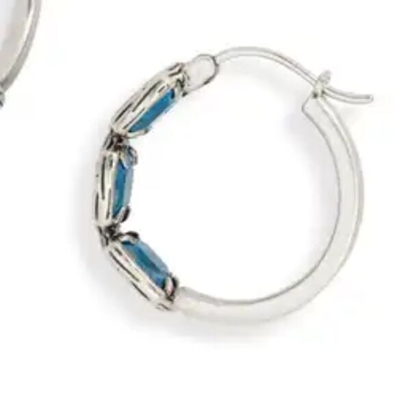 Kendra Scott Daphne Silver Jewel Earrings - Picture 7 of 7